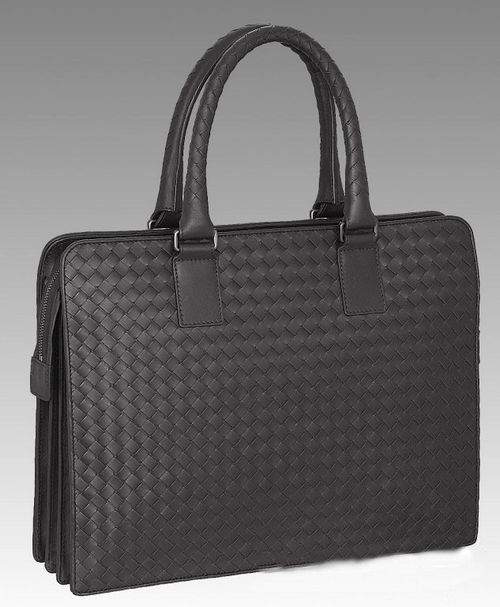 Bottega Veneta Men's briefcase 8314 Black - Click Image to Close